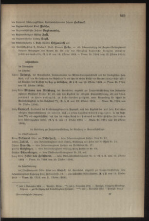 Kaiserlich-königliches Armee-Verordnungsblatt: Personal-Angelegenheiten 19041025 Seite: 9