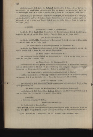 Kaiserlich-königliches Armee-Verordnungsblatt: Personal-Angelegenheiten 19041028 Seite: 2