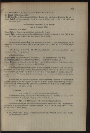 Kaiserlich-königliches Armee-Verordnungsblatt: Personal-Angelegenheiten 19041031 Seite: 5