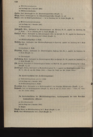 Kaiserlich-königliches Armee-Verordnungsblatt: Personal-Angelegenheiten 19041031 Seite: 72