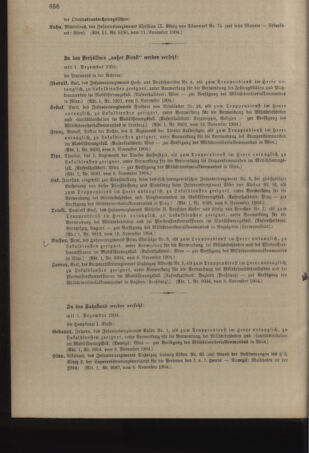 Kaiserlich-königliches Armee-Verordnungsblatt: Personal-Angelegenheiten 19041118 Seite: 16