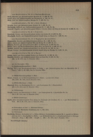 Kaiserlich-königliches Armee-Verordnungsblatt: Personal-Angelegenheiten 19041118 Seite: 9