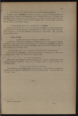 Kaiserlich-königliches Armee-Verordnungsblatt: Personal-Angelegenheiten 19041128 Seite: 3