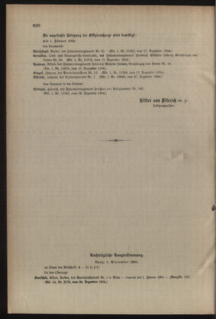 Kaiserlich-königliches Armee-Verordnungsblatt: Personal-Angelegenheiten 19041228 Seite: 20