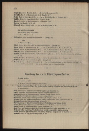 Kaiserlich-königliches Armee-Verordnungsblatt: Personal-Angelegenheiten 19041231 Seite: 50