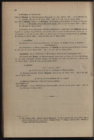 Kaiserlich-königliches Armee-Verordnungsblatt: Personal-Angelegenheiten 19050128 Seite: 2