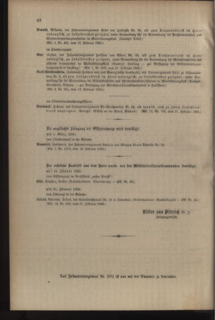 Kaiserlich-königliches Armee-Verordnungsblatt: Personal-Angelegenheiten 19050225 Seite: 6