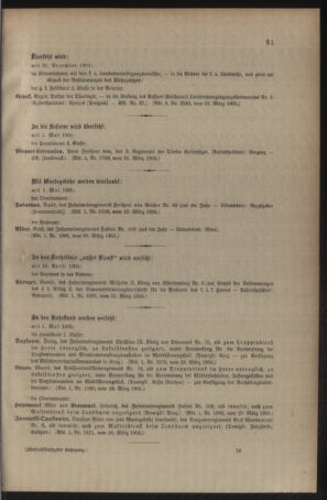 Kaiserlich-königliches Armee-Verordnungsblatt: Personal-Angelegenheiten 19050403 Seite: 5