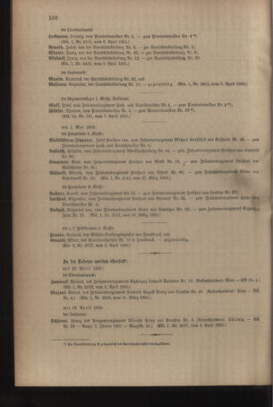 Kaiserlich-königliches Armee-Verordnungsblatt: Personal-Angelegenheiten 19050408 Seite: 8