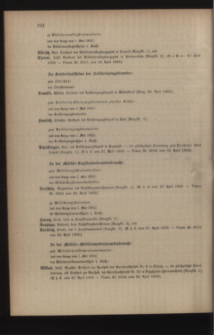 Kaiserlich-königliches Armee-Verordnungsblatt: Personal-Angelegenheiten 19050430 Seite: 72