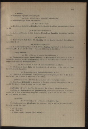 Kaiserlich-königliches Armee-Verordnungsblatt: Personal-Angelegenheiten 19050518 Seite: 3