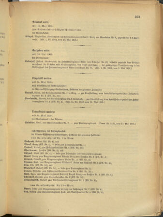 Kaiserlich-königliches Armee-Verordnungsblatt: Personal-Angelegenheiten 19050518 Seite: 5