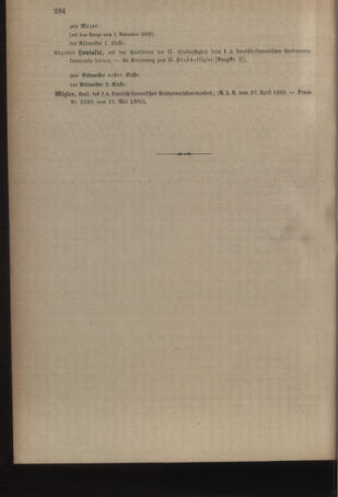 Kaiserlich-königliches Armee-Verordnungsblatt: Personal-Angelegenheiten 19050527 Seite: 24