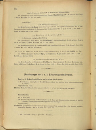 Kaiserlich-königliches Armee-Verordnungsblatt: Personal-Angelegenheiten 19050617 Seite: 4