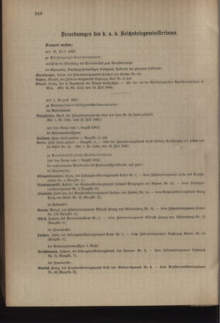 Kaiserlich-königliches Armee-Verordnungsblatt: Personal-Angelegenheiten 19050728 Seite: 6