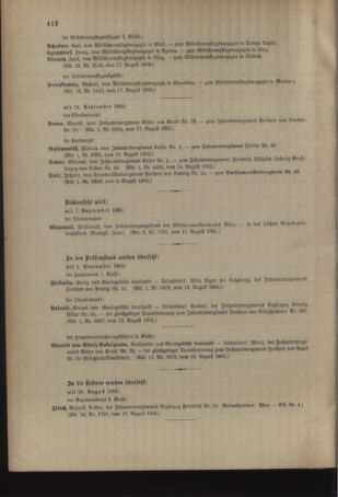 Kaiserlich-königliches Armee-Verordnungsblatt: Personal-Angelegenheiten 19050818 Seite: 42