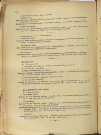 Kaiserlich-königliches Armee-Verordnungsblatt: Personal-Angelegenheiten 19050828 Seite: 6