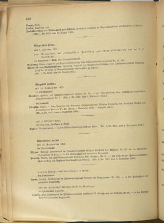 Kaiserlich-königliches Armee-Verordnungsblatt: Personal-Angelegenheiten 19050907 Seite: 4