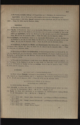 Kaiserlich-königliches Armee-Verordnungsblatt: Personal-Angelegenheiten 19050928 Seite: 3