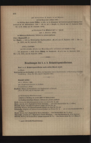 Kaiserlich-königliches Armee-Verordnungsblatt: Personal-Angelegenheiten 19050928 Seite: 4