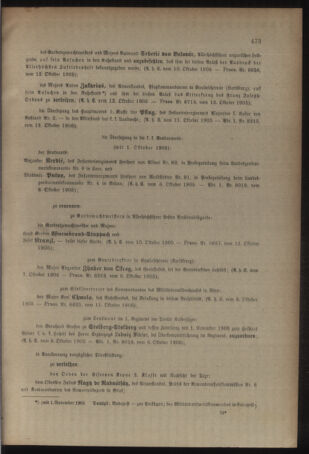 Kaiserlich-königliches Armee-Verordnungsblatt: Personal-Angelegenheiten 19051014 Seite: 3