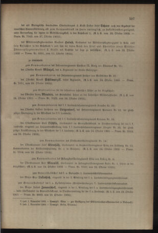 Kaiserlich-königliches Armee-Verordnungsblatt: Personal-Angelegenheiten 19051028 Seite: 7