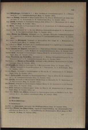 Kaiserlich-königliches Armee-Verordnungsblatt: Personal-Angelegenheiten 19051031 Seite: 23