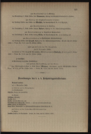 Kaiserlich-königliches Armee-Verordnungsblatt: Personal-Angelegenheiten 19051031 Seite: 5