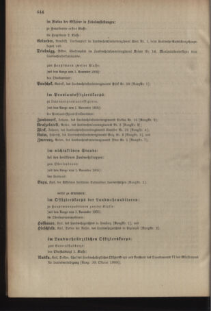 Kaiserlich-königliches Armee-Verordnungsblatt: Personal-Angelegenheiten 19051128 Seite: 14