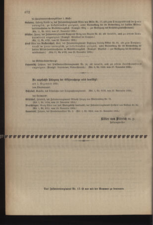 Kaiserlich-königliches Armee-Verordnungsblatt: Personal-Angelegenheiten 19051128 Seite: 42