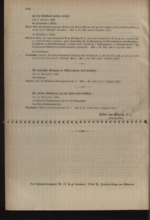 Kaiserlich-königliches Armee-Verordnungsblatt: Personal-Angelegenheiten 19051207 Seite: 10