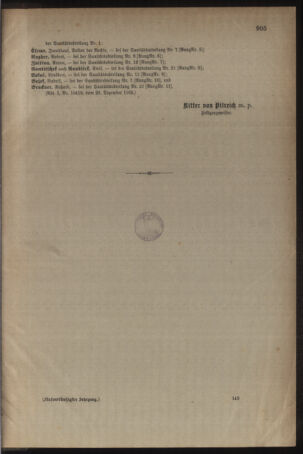 Kaiserlich-königliches Armee-Verordnungsblatt: Personal-Angelegenheiten 19051230 Seite: 125