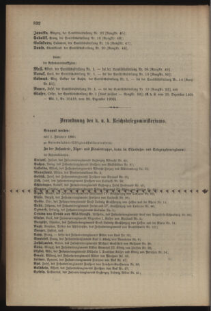 Kaiserlich-königliches Armee-Verordnungsblatt: Personal-Angelegenheiten 19051230 Seite: 52