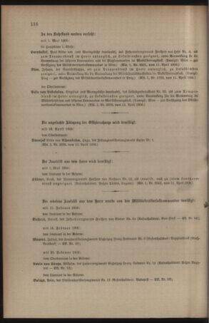 Kaiserlich-königliches Armee-Verordnungsblatt: Personal-Angelegenheiten 19060414 Seite: 6