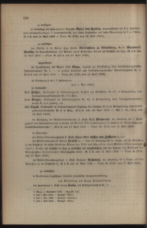 Kaiserlich-königliches Armee-Verordnungsblatt: Personal-Angelegenheiten 19060418 Seite: 2