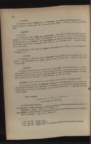 Kaiserlich-königliches Armee-Verordnungsblatt: Personal-Angelegenheiten 19060424 Seite: 12