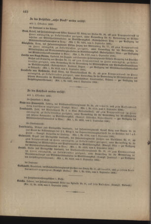 Kaiserlich-königliches Armee-Verordnungsblatt: Personal-Angelegenheiten 19060907 Seite: 6