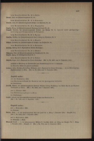 Kaiserlich-königliches Armee-Verordnungsblatt: Personal-Angelegenheiten 19060918 Seite: 5