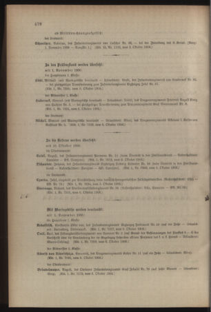 Kaiserlich-königliches Armee-Verordnungsblatt: Personal-Angelegenheiten 19061008 Seite: 12