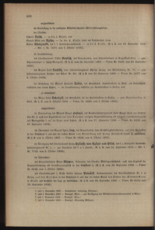 Kaiserlich-königliches Armee-Verordnungsblatt: Personal-Angelegenheiten 19061008 Seite: 2