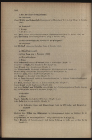 Kaiserlich-königliches Armee-Verordnungsblatt: Personal-Angelegenheiten 19061030 Seite: 26