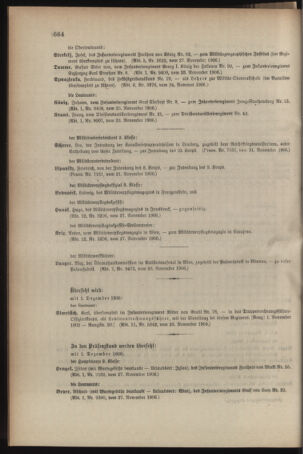 Kaiserlich-königliches Armee-Verordnungsblatt: Personal-Angelegenheiten 19061128 Seite: 34