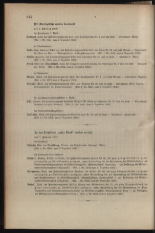 Kaiserlich-königliches Armee-Verordnungsblatt: Personal-Angelegenheiten 19061207 Seite: 8