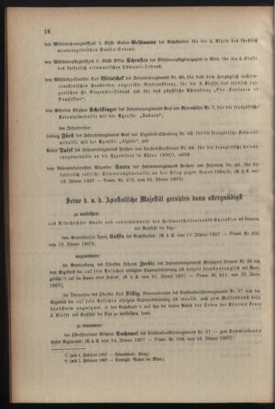 Kaiserlich-königliches Armee-Verordnungsblatt: Personal-Angelegenheiten 19070128 Seite: 4