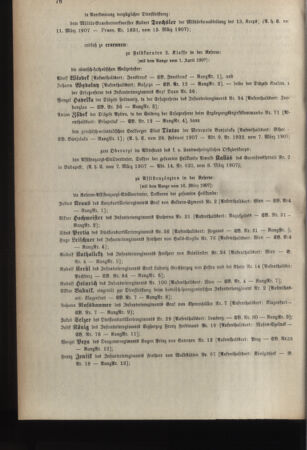 Kaiserlich-königliches Armee-Verordnungsblatt: Personal-Angelegenheiten 19070318 Seite: 4