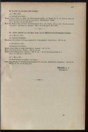 Kaiserlich-königliches Armee-Verordnungsblatt: Personal-Angelegenheiten 19070408 Seite: 11