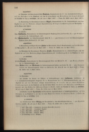 Kaiserlich-königliches Armee-Verordnungsblatt: Personal-Angelegenheiten 19070413 Seite: 8