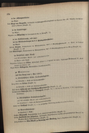 Kaiserlich-königliches Armee-Verordnungsblatt: Personal-Angelegenheiten 19070426 Seite: 30