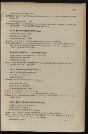 Kaiserlich-königliches Armee-Verordnungsblatt: Personal-Angelegenheiten 19070426 Seite: 63