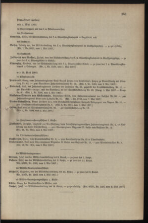 Kaiserlich-königliches Armee-Verordnungsblatt: Personal-Angelegenheiten 19070508 Seite: 15